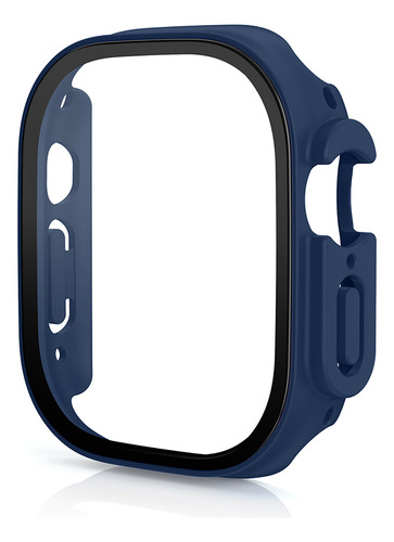 Vidrio + Funda Para Apple Watch Ultra 2 Carcasa De 49mm Par