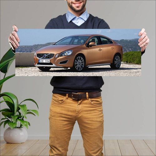 Cuadro 30x80cm Auto 2010 Volvo S60 Auto 313