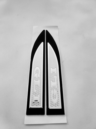 Gbz Compatible Par Emblemas Laterales Vw Gli Mk1 Mk2 Mk3