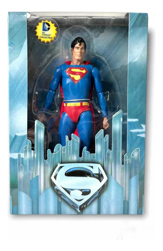 Superman Figura Versión 80s Christopher Reeve Semiarticulada