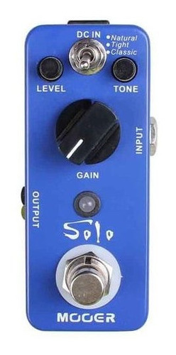 Mooer Mds5 Solo Guitarra Distorsion Pedal De Efectos