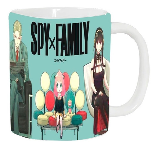 Mug Anime Spy X Family 100% Ceramica