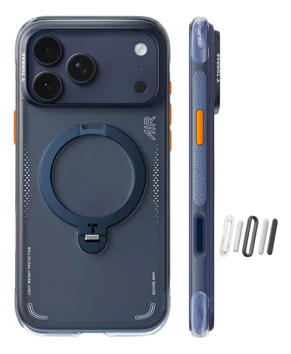 rui TORRAS iPhone17promaxケース Capa Protetora Torras, P/iPhone 17 Pro Max, Azul Meia-noite