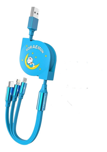 Cable Micro Usb 3 En 1, Micro Usb Tipo C, Datos, Teléfono An