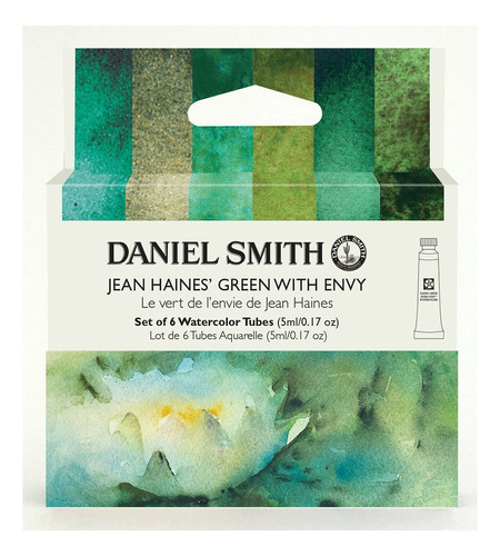 Aquarela Daniel Smith Tubo Kit Jean Haines Green