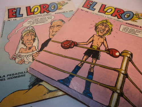 El Loro. Revista Comic Politica Años 80 (2)