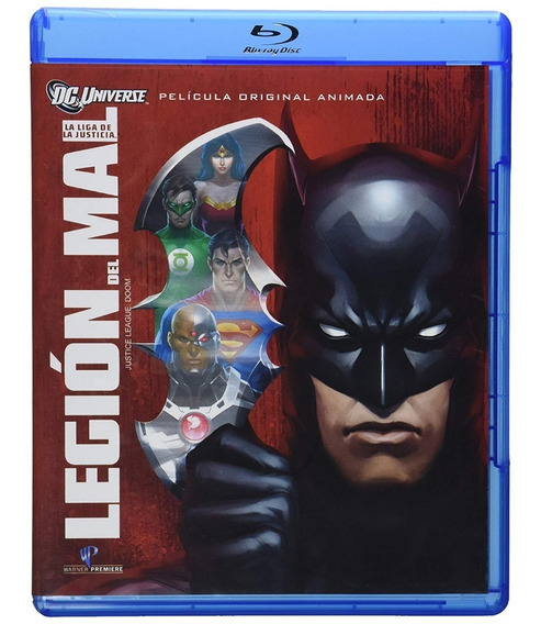 La Liga De La Justicia Legion Del Mal Blu Ray | MercadoLibre