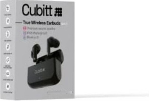 Cubitt True Wireless Earbuds Generation 2, Bluetooth 5.3, Al