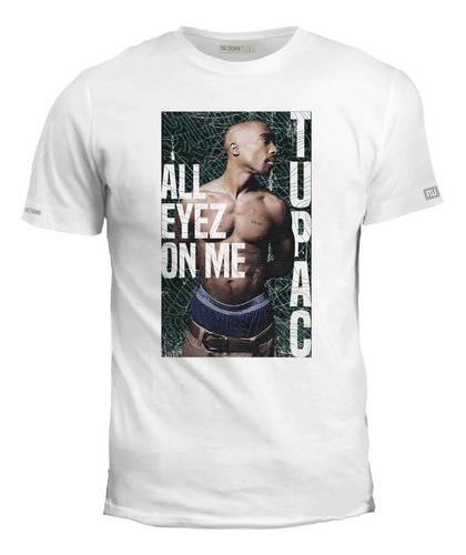 Camiseta 2 Pac All Ayez On Me Rap Hip Hop Poster Tupac Ink