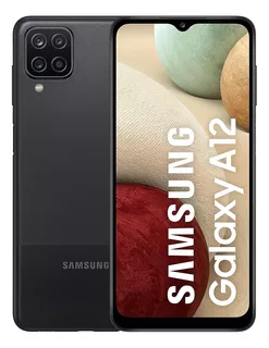 Samsung Galaxy A12 Dual Sim 128 Gb Negro 4 Gb Ram Desbloqueado + Expansión De Tarjeta Sd