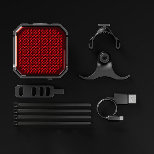 . Luz Trasera Inteligente Para Bicicleta, Luz Led Para