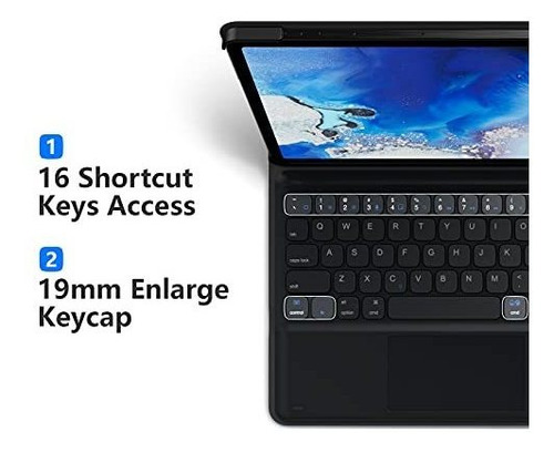 Estuche Para Teclado Galaxy Tab Samsung Panel Tactil Bt