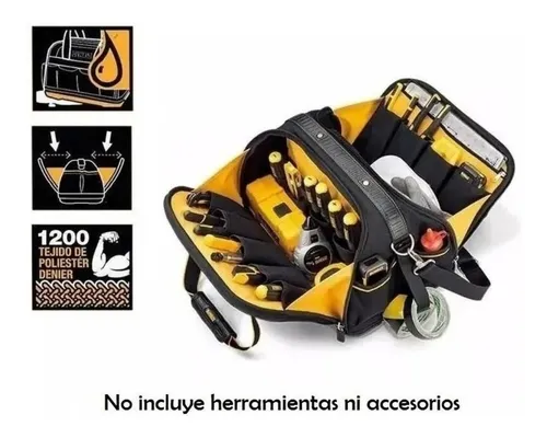 Bolso Para Herramientas Heavy Duty Dewalt Con 37 Bolsillos