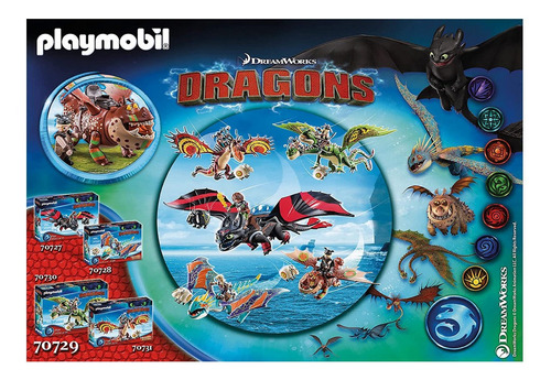 Playmobil 70729 Dragon Racing: Patapez Y Albondiga