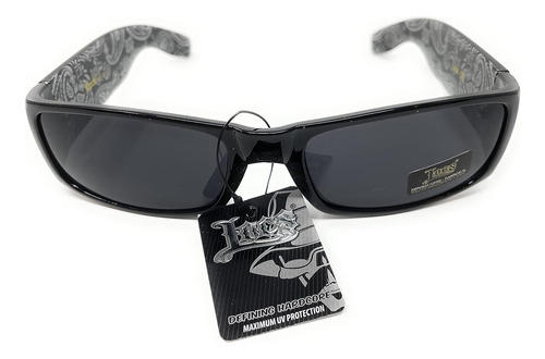 Locs Lentes De Sol Envolventes Para Hombre Hardcore Con D...