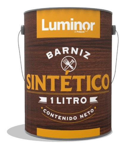 Barniz Sintetico Polacrin X 1 Lt Alto Premium Rendimiento