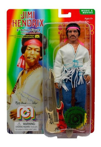 Muñeco Figura De Acción Jimi Hendrix 20 Cm