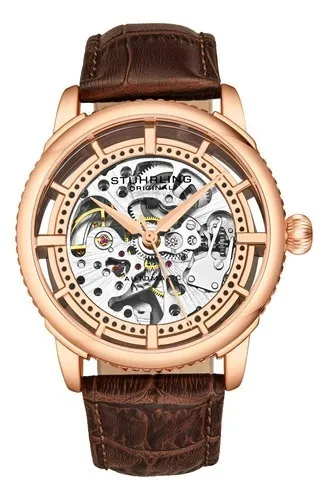 Reloj Stuhrling Winchester 3933 Automatic 41mm Skeleton MercadoLibre
