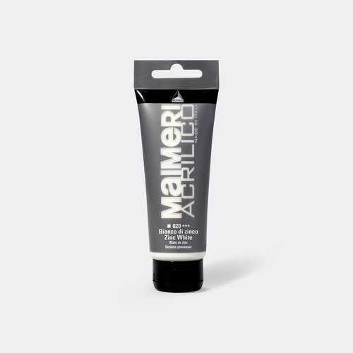 Acrilica Maimeri Acrilico 200ml 020 Zinc White