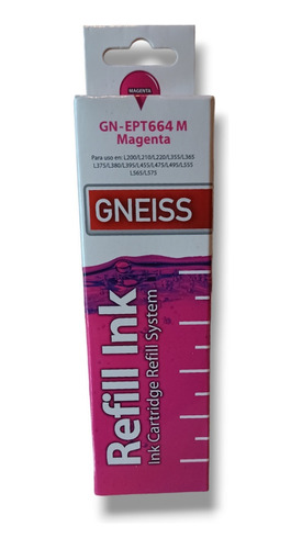 Tinta Gneiss 664 Para Ep L200 L210 L355 L455 L385 L1800 810