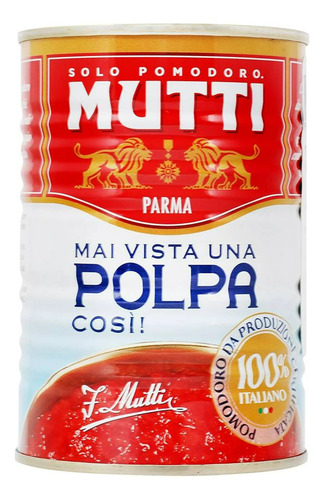Pulpa De Tomate Mutti 400 G