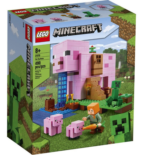 Lego Minecraft 21170 La Casa Del Cerdo