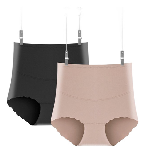 Calzoncillos De Cintura Alta Para Mujer, Ropa Interior Molde