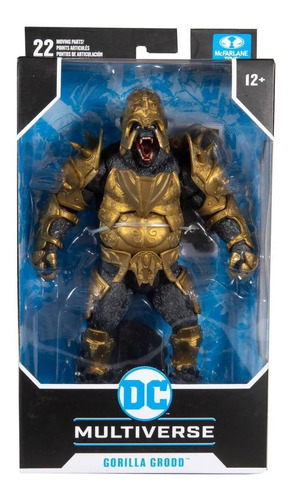 Mcfarlane Gordilla Gold Figura Articulada 