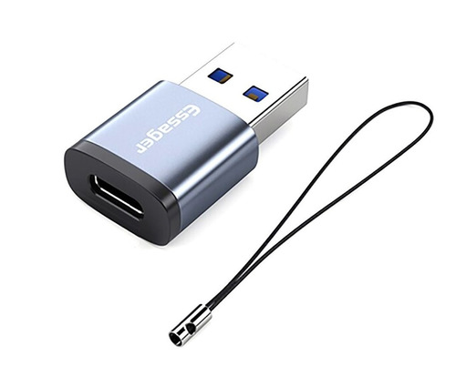 Adaptador Otg Usb 3.0 Macho A Usb Tipo C Hembra Essager