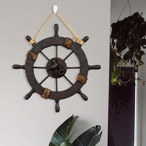 Estatua De Artesanía De Madera Para Decoración De 28cm