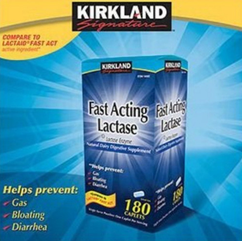 Lactasa de acción rápida - Kirkland Signature