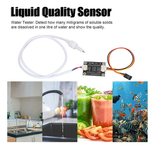Tds Sensor Analógico Conductividad Agua For Arduino