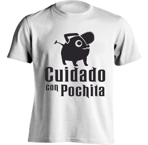 Playera Cuidado Con Pochita Personalizada