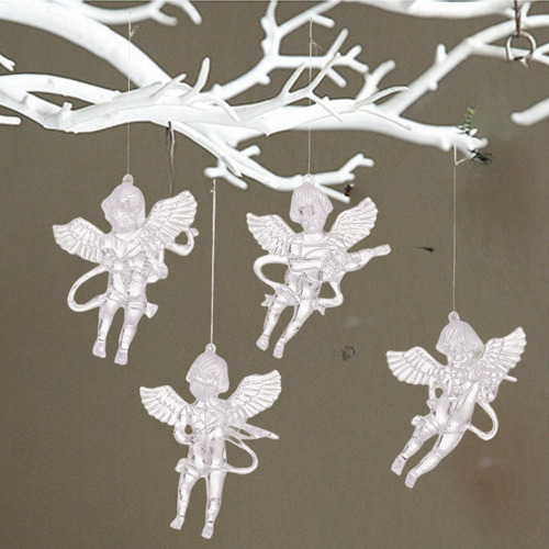 4 Adornos Colgantes Para De Navidad, Adornos Creativos Para