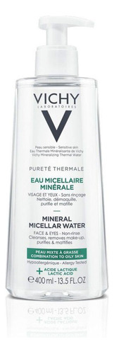 Agua Micelar Mineral | Pieles Mixtas A Grasas | Vichy 400 Ml
