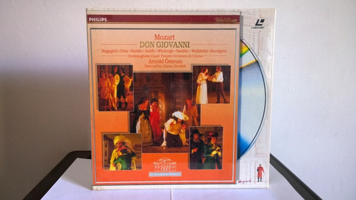 Don Giovanni Mozart Philips Laserdisc