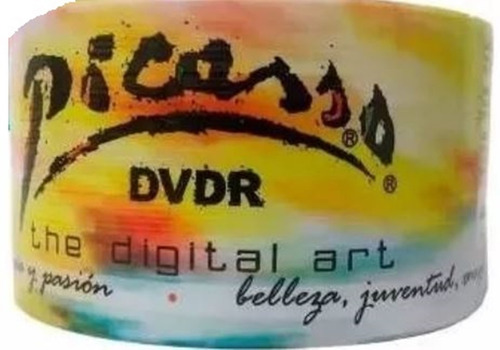  Dvd Picasso  Virgen 4.7 Gb 16x Logo Con 50 Facturado Full