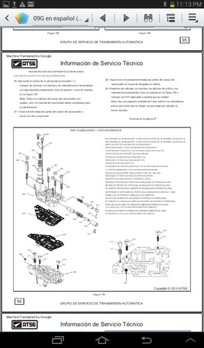 Manual Para Transmisión Automática Bora, Passat 09g Español (Usado)