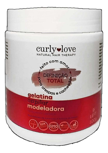 Left Curly Love Profissional Definição, Modelagem, Hidratação E Proteção Duradoura