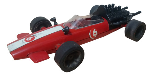 Auto Chapa Formula 1 Marca Saxo Juguete Antiguo Esc 1/24