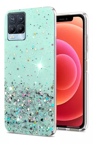 Funda Para Realme 8 Pro, Bling Bling Realme 8 Pro Case Clear