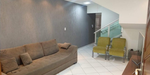 Sobrado Com 3 Dormitórios À Venda, 142 M² - Parque Marajoara - Santo André/sp - So20173