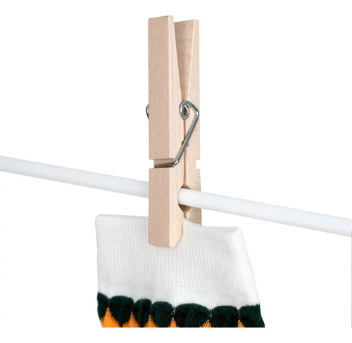 Ganchos De Madera Para Colgar Ropa Mainstays 100 Piezas