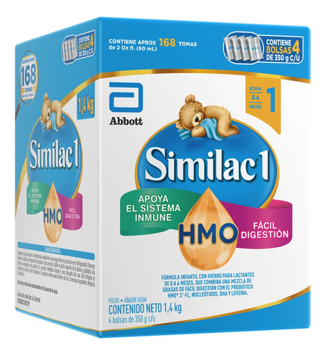 Formula Infantil Similac 1 Hmo