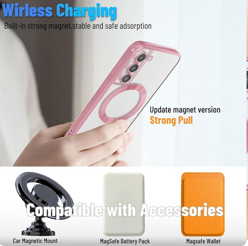 Protector Para Samsung S20fe Iman Para S20 Fe Camara Funda Rosa S20 Fe