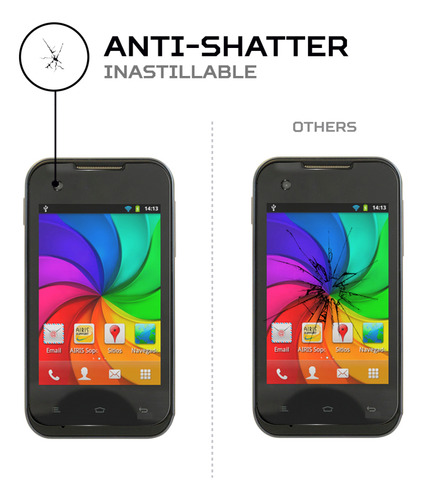 Protector Mica Pantalla Para Airis Tm350