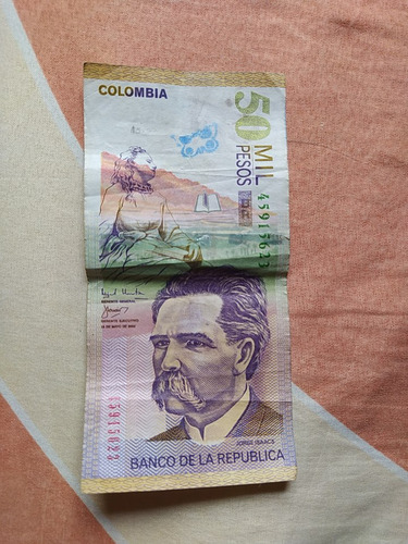 Billete De 50000