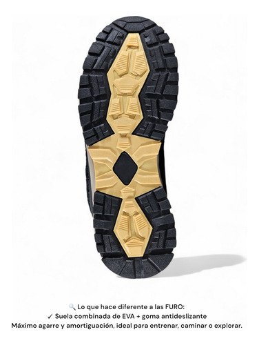 Zapatillas Hombre Filament Furo Trekking Deportivas 39 A 44