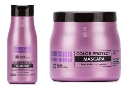 Hairssime Color Protect + Shampoo + Mascara Grande 800 G