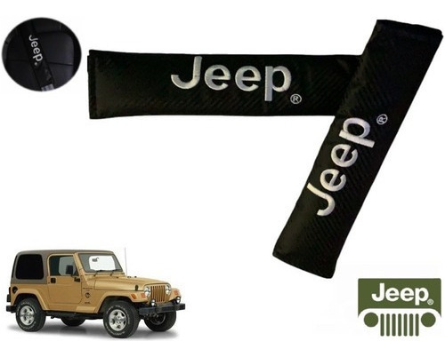 Par Almohadillas Cubre Cinturon Jeep Wrangler 4.0 1998